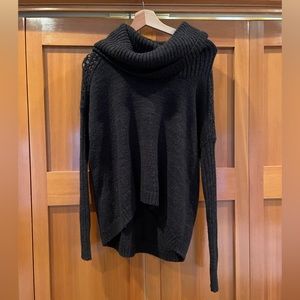 moda international cowl neck sweater